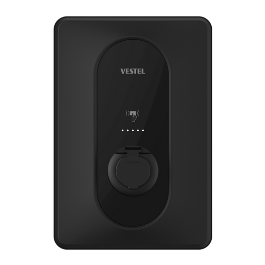 Vestel Libra 7.4kW Smart Home EV Charger with Standard Installation (Single Phase, Type 2 Socket)